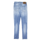 REPLAY Mens Jeans Blue Slim Straight Stone Wash W29 L32