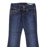 HILFIGER DENIM Womens Jeans Blue Slim Bootcut Stone Wash W29 L29