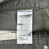 Carhartt Cargo Shorts - 31W 10L Gray Cotton