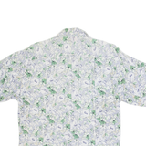 Womens Printed Blouse Purple Floral M