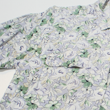 Womens Printed Blouse Purple Floral M