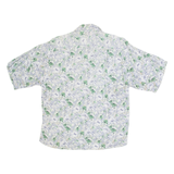 Womens Printed Blouse Purple Floral M