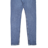 LEVI'S 512 Jeans Lo-Ball Mens Blue Slim Tapered Stone Wash W33 L33