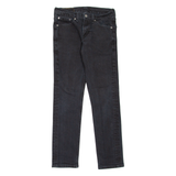 LEVI'S 511 Jeans Mens Black Slim Straight W28 L30