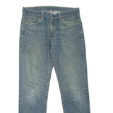 LEVI'S 511 Jeans Mens Blue Slim Straight Stone Wash W30 L32