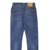 LEVI'S 512 BIG E Jeans Mens Blue Slim Tapered Stone Wash W28 L30