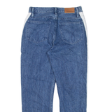 CALVIN KLEIN JEANS High Rise Womens Jeans Blue Regular Straight W28 L25