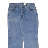 CALVIN KLEIN JEANS Womens Jeans Blue Relaxed Straight W33 L27