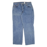 CALVIN KLEIN JEANS Womens Jeans Blue Relaxed Straight W33 L27