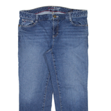 TOMMY HILFIGER Womens Jeans Blue Regular Straight W34 L24