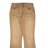 LAUREN RALPH LAUREN Womens Jeans Brown Regular Bootcut W28 L30