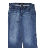 CALVIN KLEIN JEANS Womens Jeans Blue Relaxed Straight W32 L27
