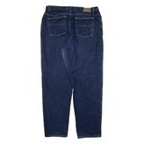 TOMMY HILFIGER Womens Jeans Blue Regular Tapered W35 L29