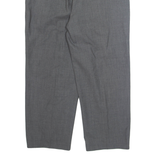 FEIN-KALLER Chino Mens Trousers Grey Regular Straight W36 L21