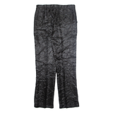 Chino Mens Trousers Black Regular Straight W32 L33