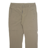 THE NORTH FACE Outdoor Womens Trousers Brown Regular Straight W32 L31