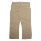 BIO Cargo Mens Trousers Beige Regular Straight W40 L28