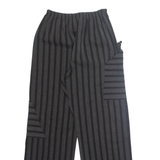 Womens Trousers Grey Regular Straight W24 L29