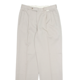Chino Workwear Mens Trousers Beige Regular Straight W28 L31