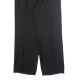 Chino Workwear Mens Trousers Black Regular Straight W32 L29