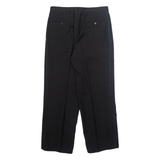 Chino Workwear Mens Trousers Black Regular Straight W32 L29