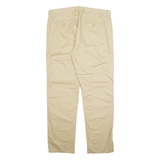 CALVIN KLEIN Chino Mens Trousers Beige Regular Tapered W36 L31
