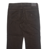 TOMMY HILFIGER Mens Trousers Brown Regular Straight W40 L29