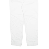 TED BAKER Chino Womens Trousers White Regular Tapered W26 L26