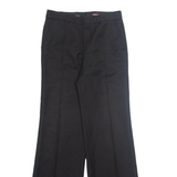 Chino Workwear Womens Trousers Blue Regular Bootcut W28 L32