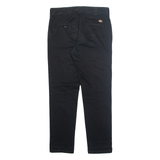 DICKIES Chino Mens Trousers Black Regular Tapered W31 L32