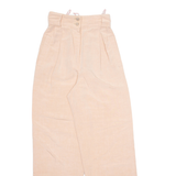 CREATION MADEMOISELLE Workwear Womens Trousers Pink Regular Straight W24 L30