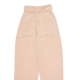 CREATION MADEMOISELLE Workwear Womens Trousers Pink Regular Straight W24 L30