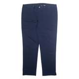 PUMA Chino Mens Trousers Blue Regular Straight Nylon W38 L32