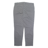 CALVIN KLEIN Chino Womens Trousers Black Regular Tapered W32 L28