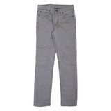 LEVI'S 511 Jeans Mens Grey Slim Straight W30 L32