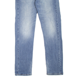 LEVI'S 502 Jeans Mens Blue Regular Tapered Stone Wash W31 L32