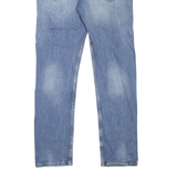 LEVI'S 502 Jeans Mens Blue Regular Tapered Stone Wash W31 L32