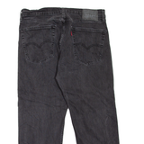 LEVI'S 505 Jeans Mens Black Regular Straight W36 L24