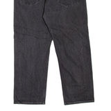 LEVI'S 505 Jeans Mens Black Regular Straight W36 L24