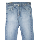 LEVI'S 505 Jeans Mens Blue Regular Straight Stone Wash W36 L24
