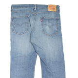 LEVI'S 505 Jeans Mens Blue Regular Straight Stone Wash W36 L24