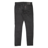LEVI'S 512 BIG E Jeans Mens Black Slim Tapered W31 L32