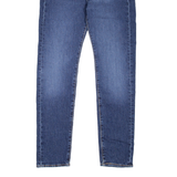 LEVI'S 510 BIG E Jeans Mens Blue Slim Skinny Stone Wash W28 L30