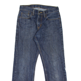 LEVI'S 514 Jeans Mens Blue Slim Straight Stone Wash W28 L27