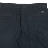 DICKIES Mens Workwear Shorts Black L W36