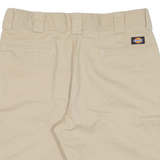 DICKIES Mens Workwear Shorts Beige Relaxed M W34