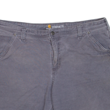 CARHARTT Womens Workwear Shorts Grey UK 18 W40