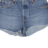LEVI'S 501 Womens Denim Shorts Blue XS W25