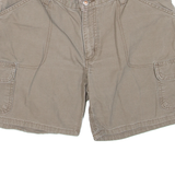 CARHARTT Womens Cargo Shorts Brown UK 12 W32