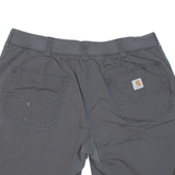 CARHARTT Womens Workwear Shorts Grey UK 14 W34